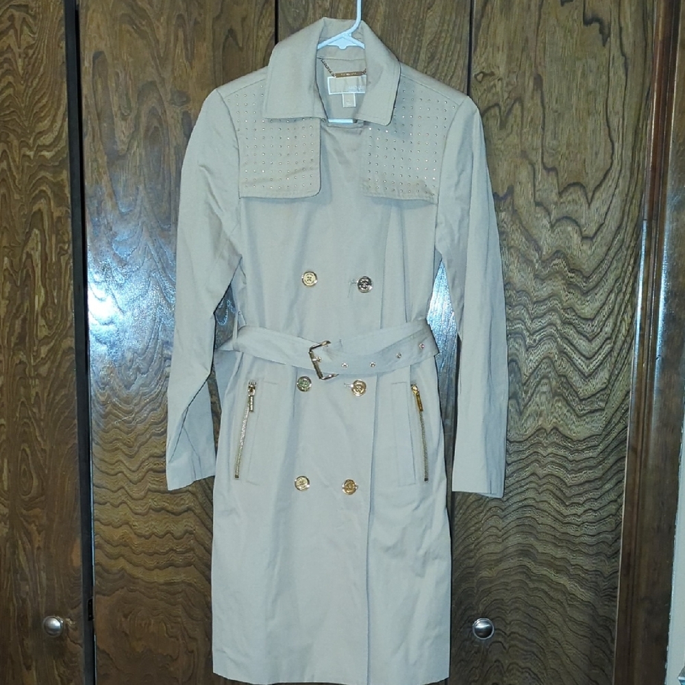 Michael Kors Small Beige Trench Coat